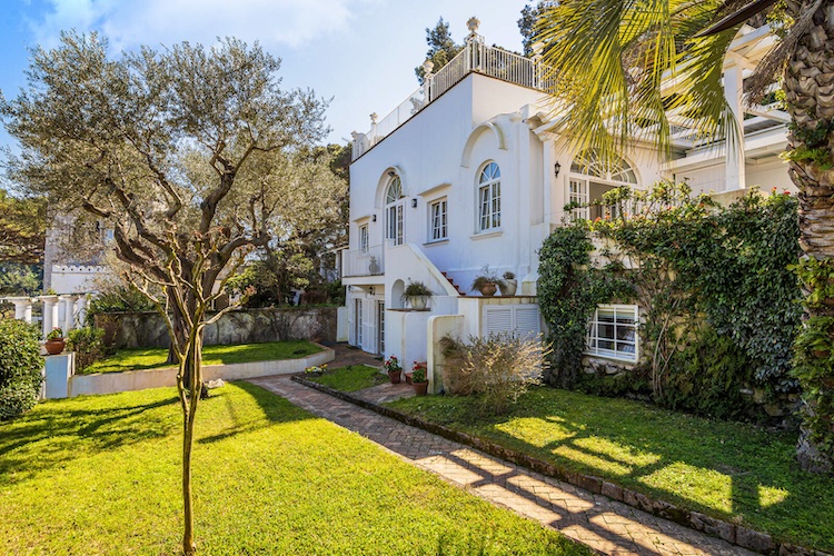 La villa di De Sica a Capri