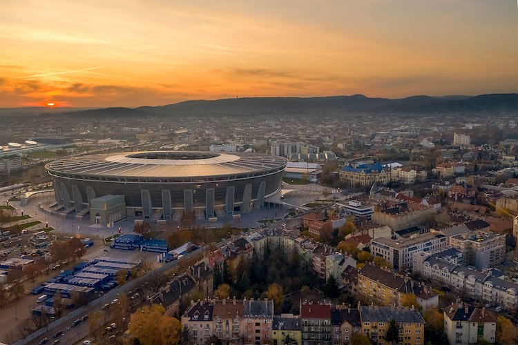 Puskás Aréna a Budapest