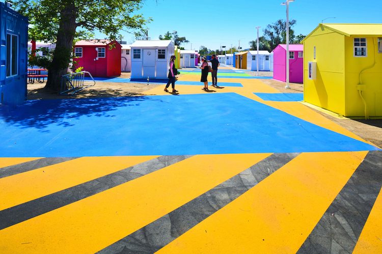 Tiny Homes Village a nord di Los Angeles