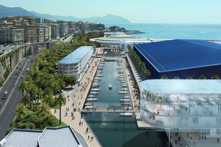 Il Waterfront di Levante a Genova - render