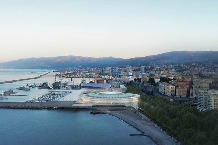 Il Waterfront di Levante a Genova - render