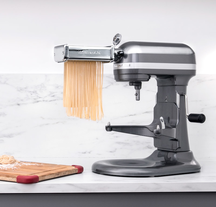 Il robot di Kitchen Aid per la preparazione della pasta