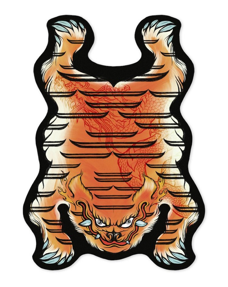 Tappeto Tiger from Tibet